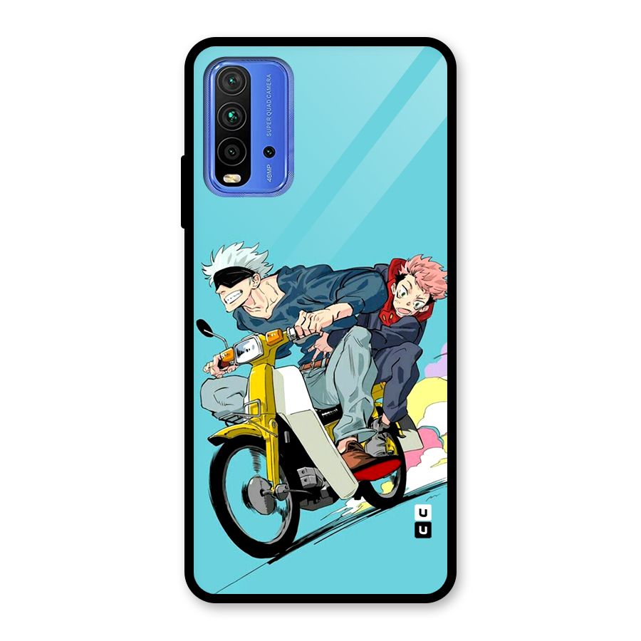 Gojo Ride Glass Back Case for Redmi 9 Power