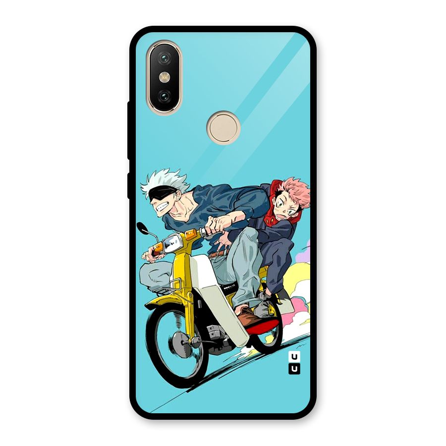Gojo Ride Glass Back Case for Redmi A2