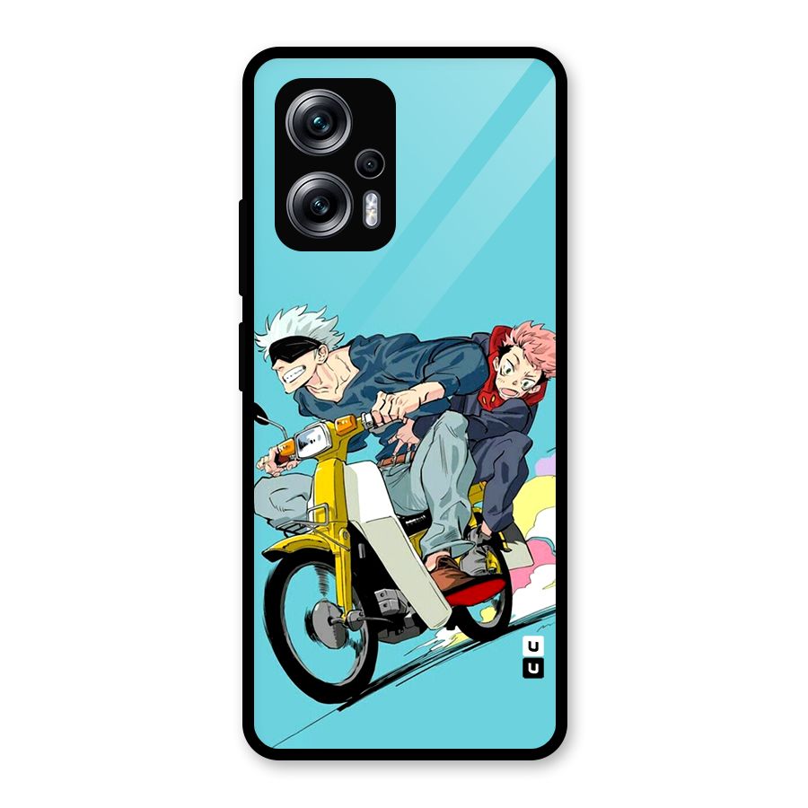 Gojo Ride Glass Back Case for Redmi K50i