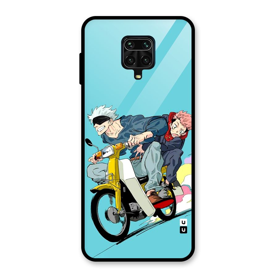 Gojo Ride Glass Back Case for Redmi Note 10 Lite