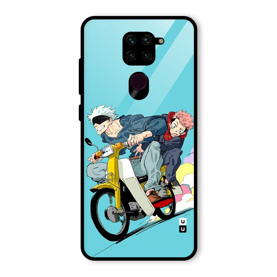 Gojo Ride Glass Back Case for Redmi Note 9
