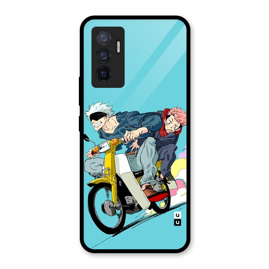 Gojo Ride Glass Back Case for Vivo V23e