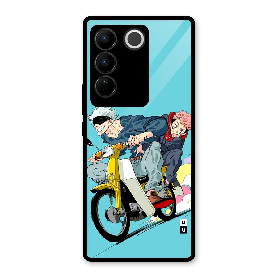 Gojo Ride Glass Back Case for Vivo V27