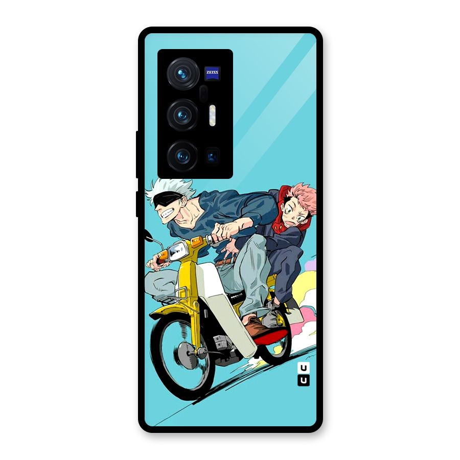 Gojo Ride Glass Back Case for Vivo X70 Pro Plus