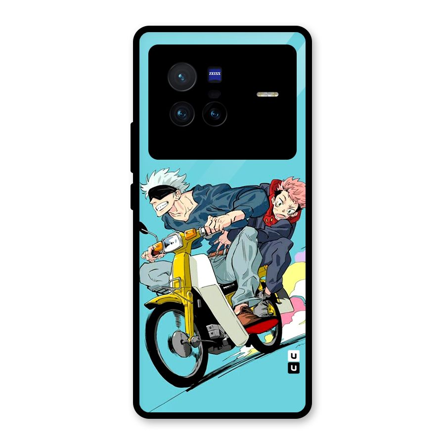 Gojo Ride Glass Back Case for Vivo X80