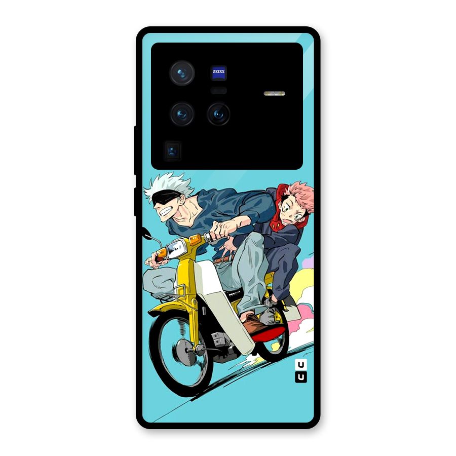 Gojo Ride Glass Back Case for Vivo X80 Pro