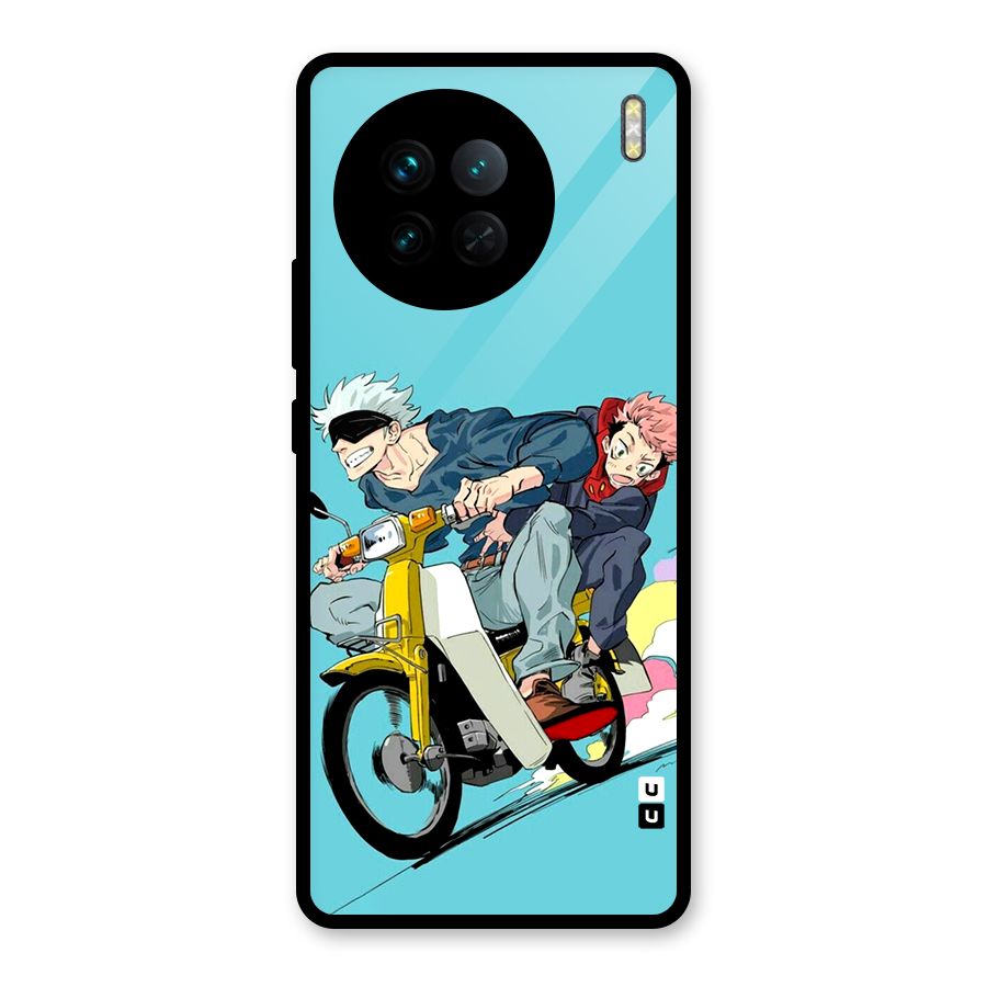 Gojo Ride Glass Back Case for Vivo X90