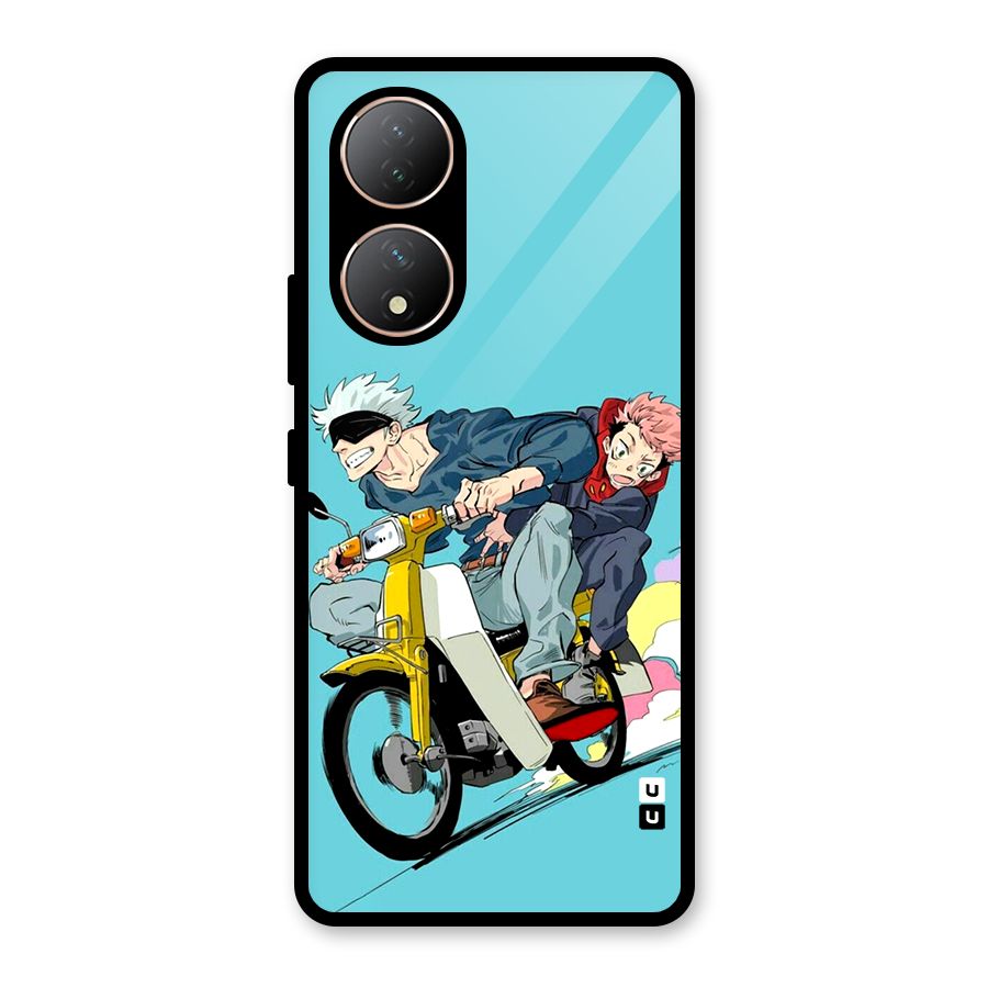 Gojo Ride Glass Back Case for Vivo Y100