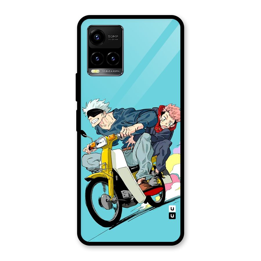 Gojo Ride Glass Back Case for Vivo Y21T