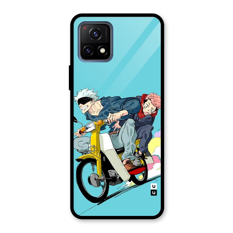 Gojo Ride Glass Back Case for Vivo Y72 5G