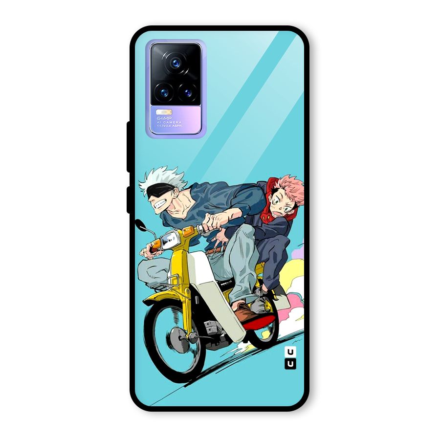 Gojo Ride Glass Back Case for Vivo Y73