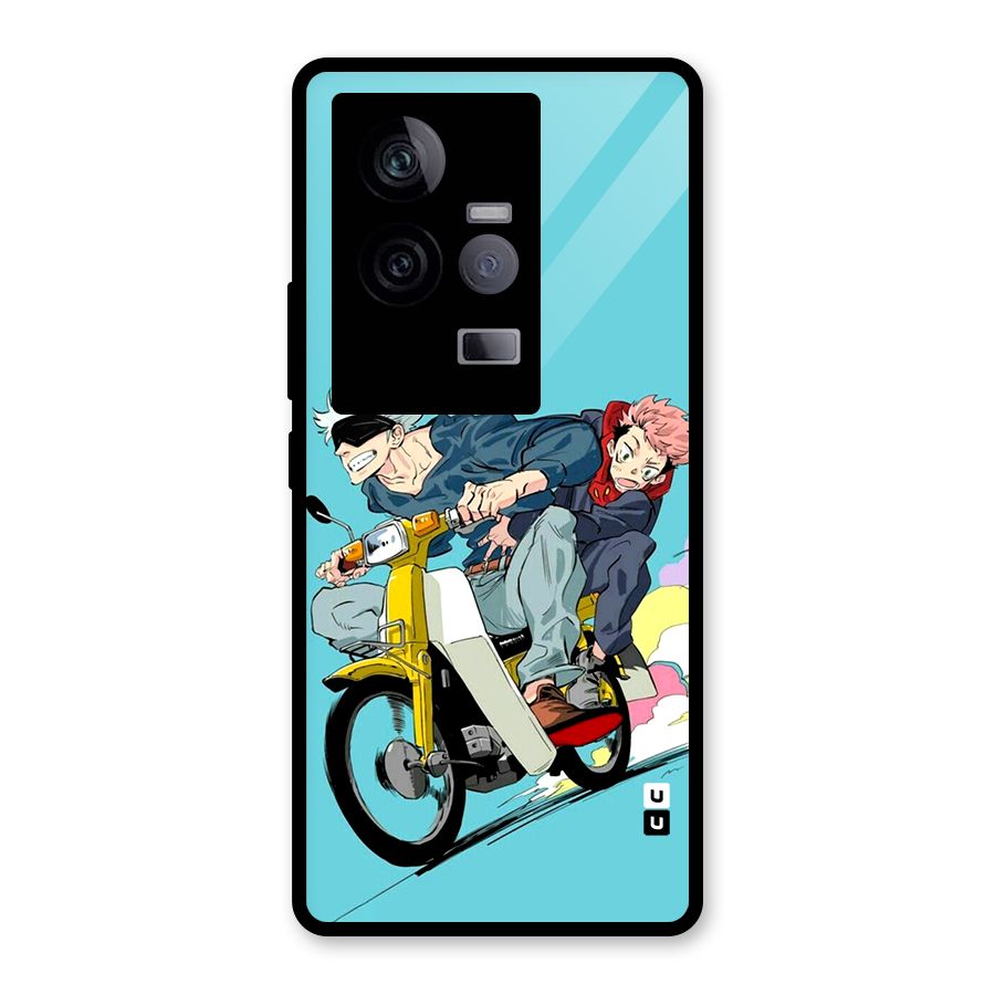 Gojo Ride Glass Back Case for Vivo iQOO 11 5G