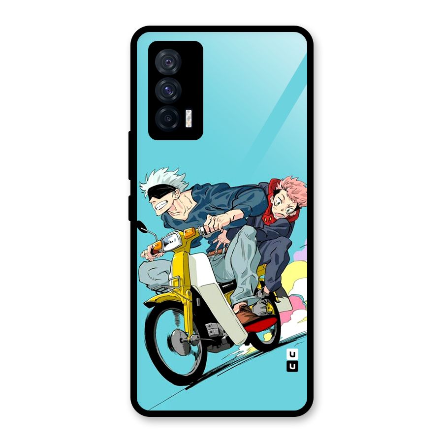 Gojo Ride Glass Back Case for Vivo iQOO 7 5G
