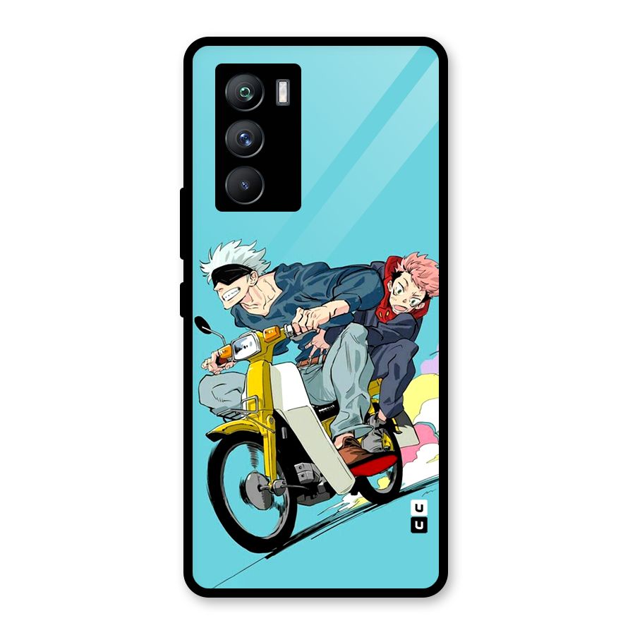 Gojo Ride Glass Back Case for Vivo iQOO 9 SE