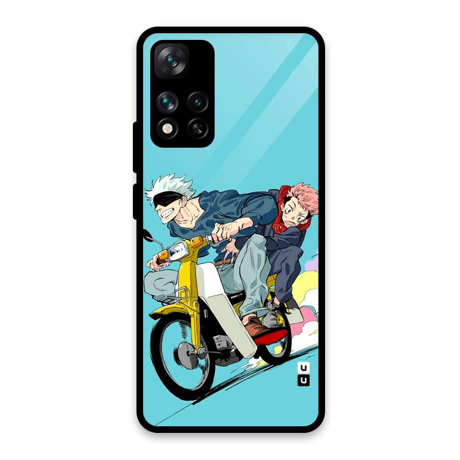 Gojo Ride Glass Back Case for Xiaomi 11i HyperCharge 5G
