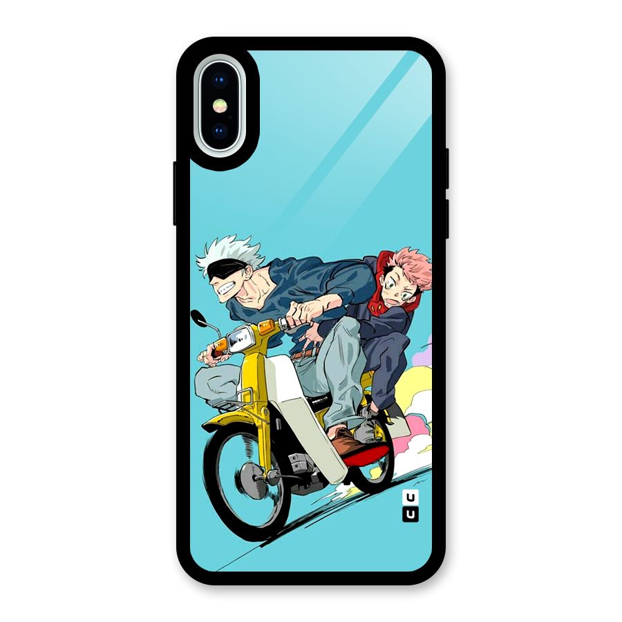 Gojo Ride Glass Back Case for iPhone XS