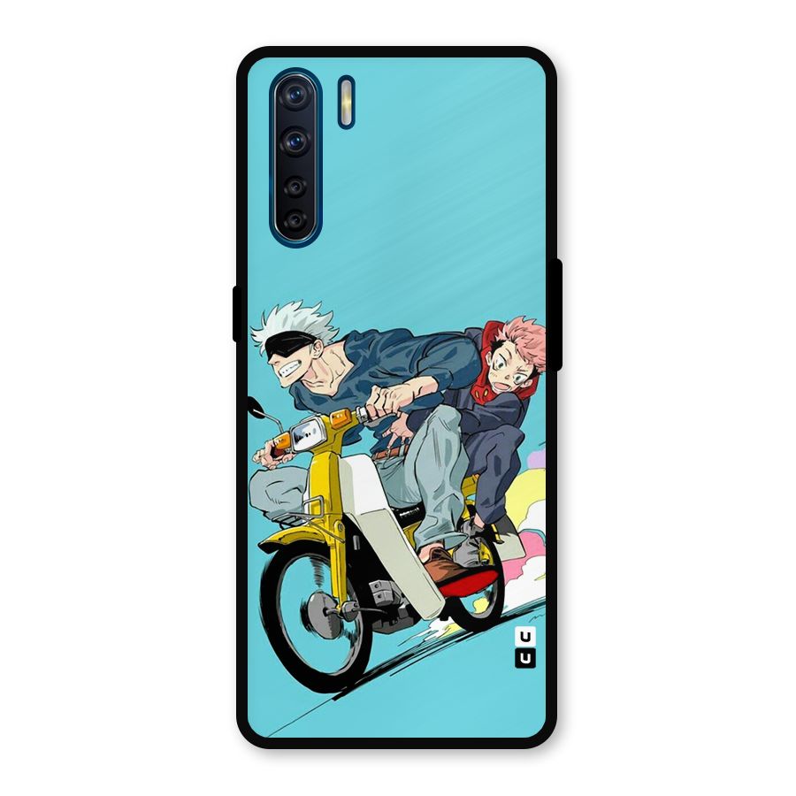 Gojo Ride Metal Back Case for Oppo F15