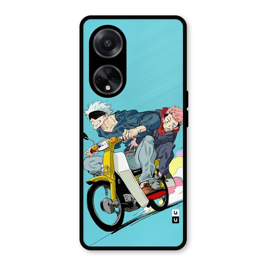 Gojo Ride Metal Back Case for Oppo F23