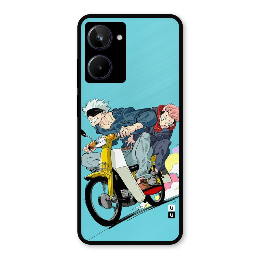 Gojo Ride Metal Back Case for Realme 10