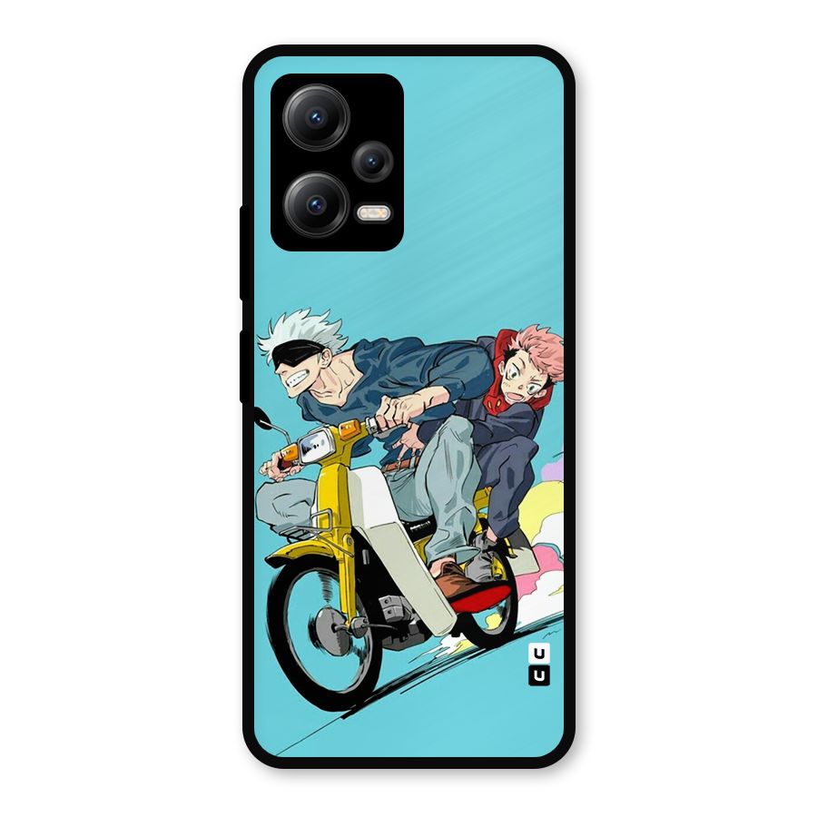 Gojo Ride Metal Back Case for Redmi Note 12 5G