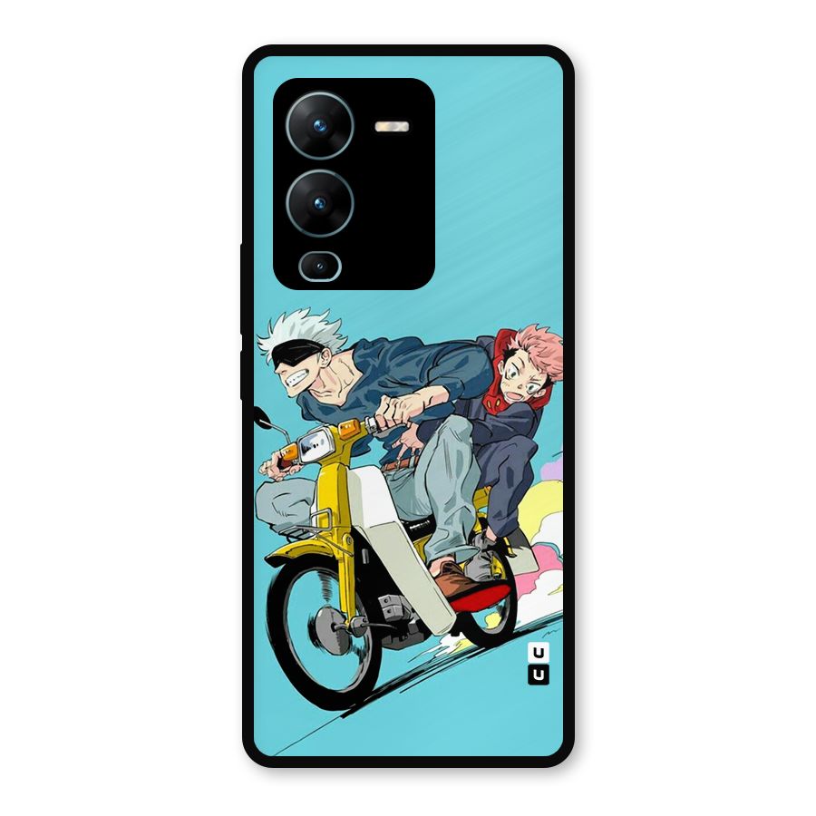 Gojo Ride Metal Back Case for Vivo V25 Pro