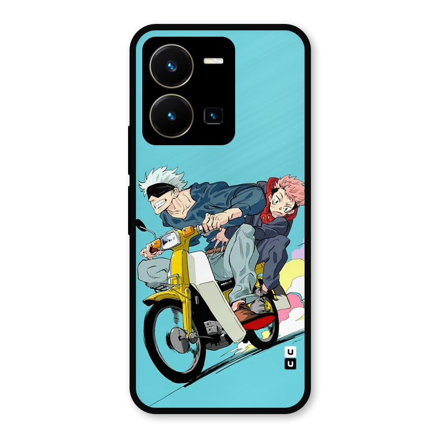 Gojo Ride Metal Back Case for Vivo Y35