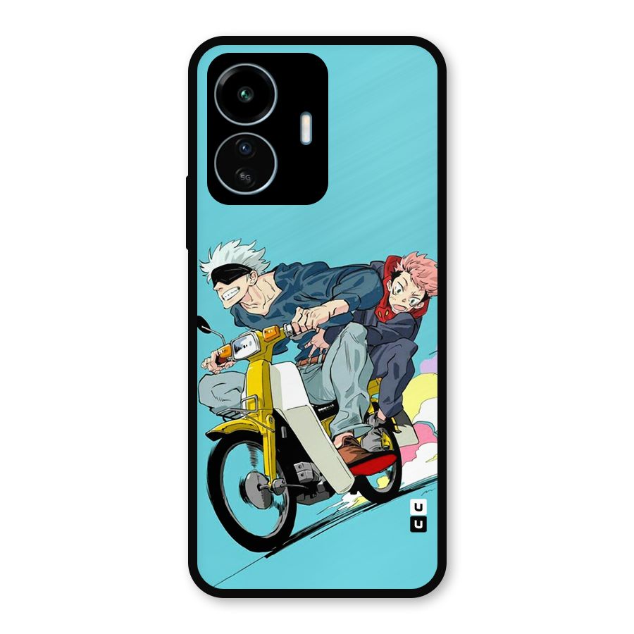 Gojo Ride Metal Back Case for vivo iQOO Z6 Lite 5G