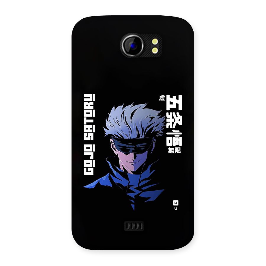 Gojo Sataru Smiles Back Case for Canvas 2 A110
