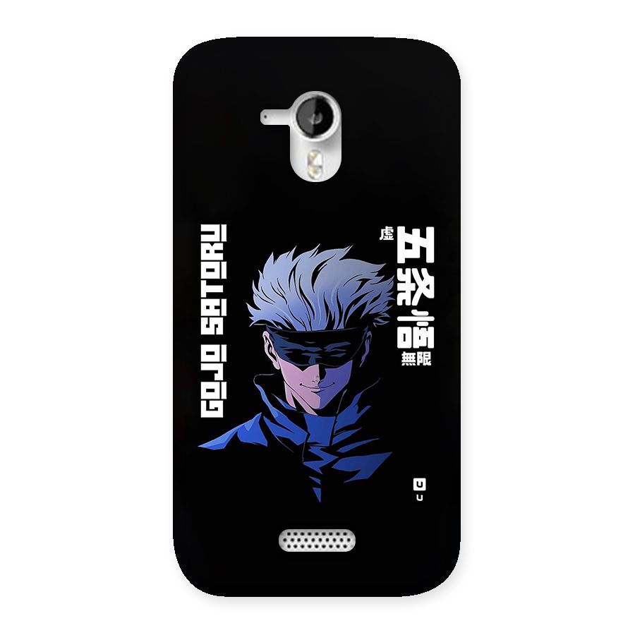 Gojo Sataru Smiles Back Case for Canvas HD A116