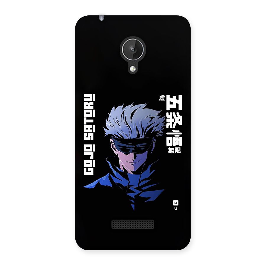 Gojo Sataru Smiles Back Case for Canvas Spark Q380