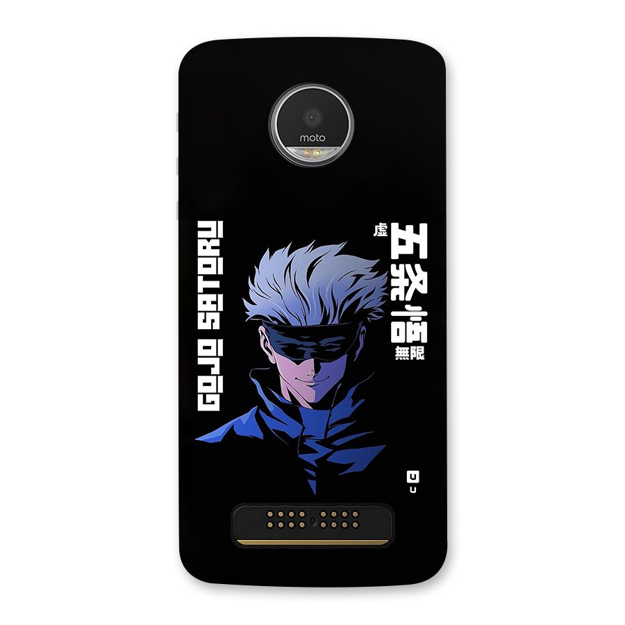 Gojo Sataru Smiles Back Case for Moto Z Play