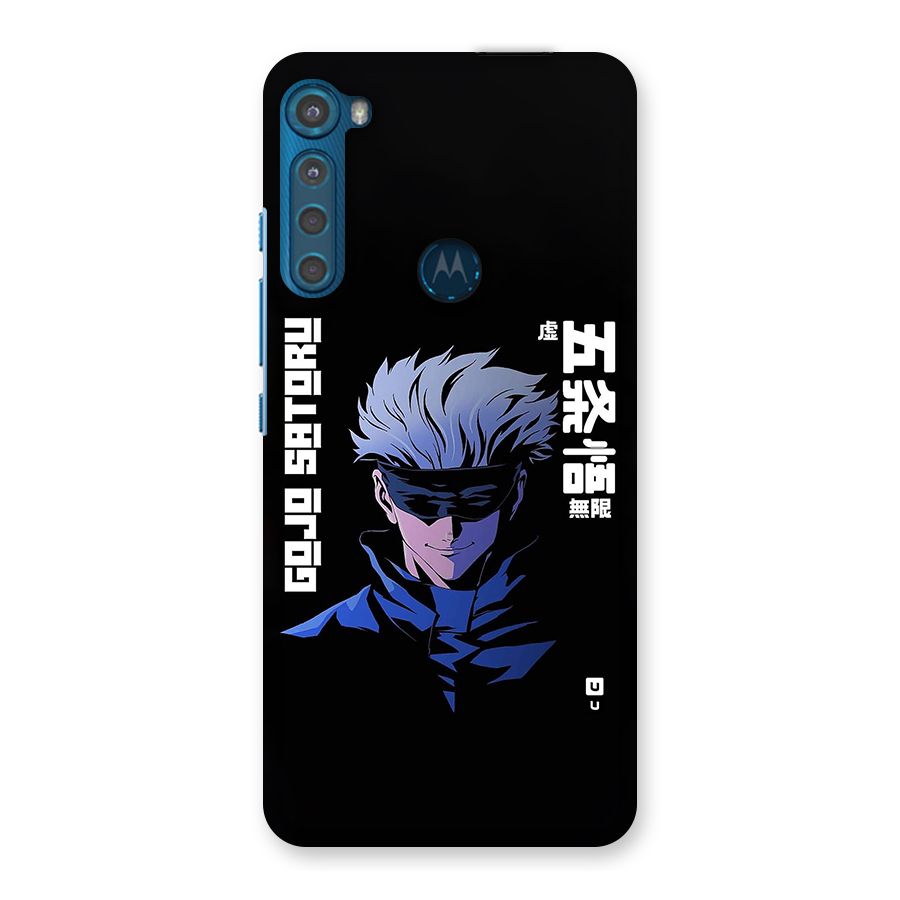 Gojo Sataru Smiles Back Case for Motorola One Fusion Plus