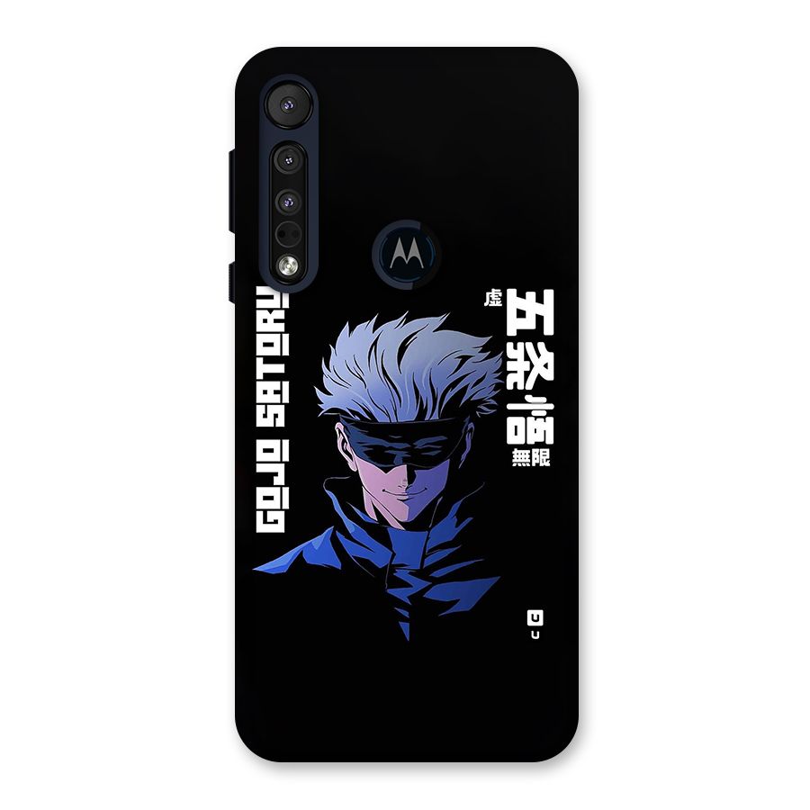 Gojo Sataru Smiles Back Case for Motorola One Macro