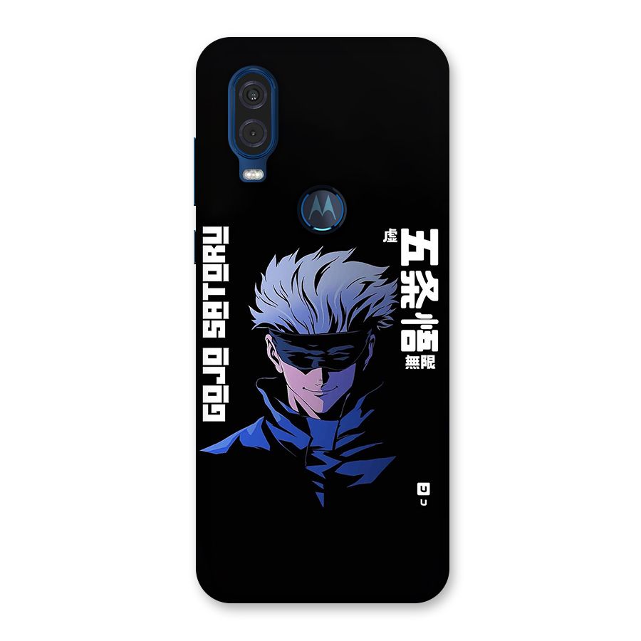 Gojo Sataru Smiles Back Case for Motorola One Vision