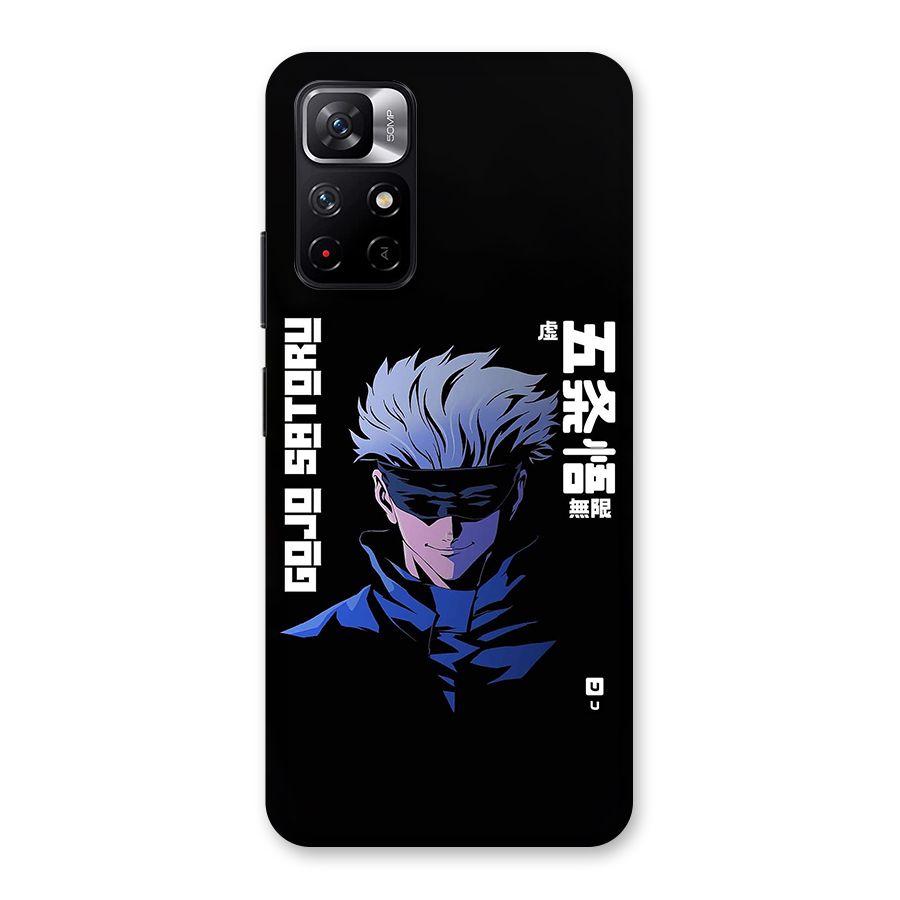 Gojo Sataru Smiles Back Case for Redmi Note 11T 5G