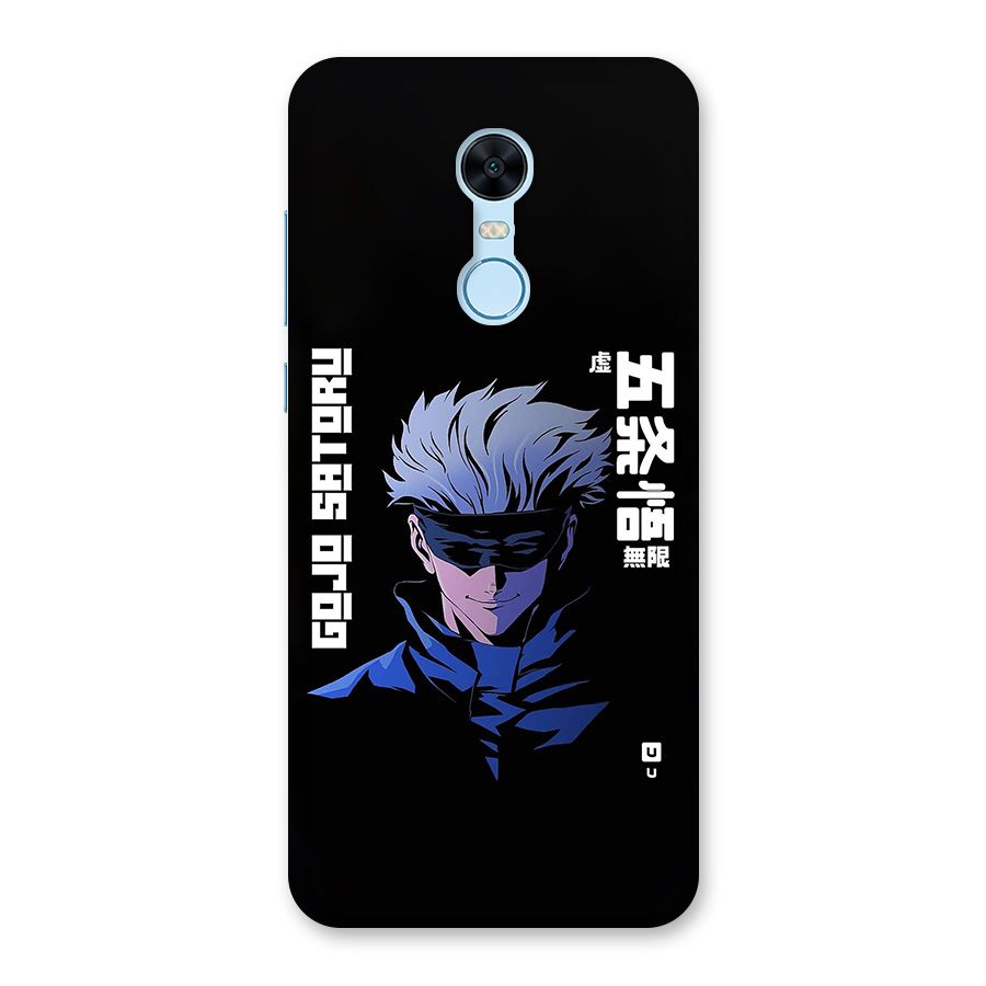 Gojo Sataru Smiles Back Case for Redmi Note 5
