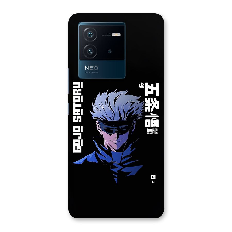 Gojo Sataru Smiles Back Case for Vivo iQOO Neo 6 5G