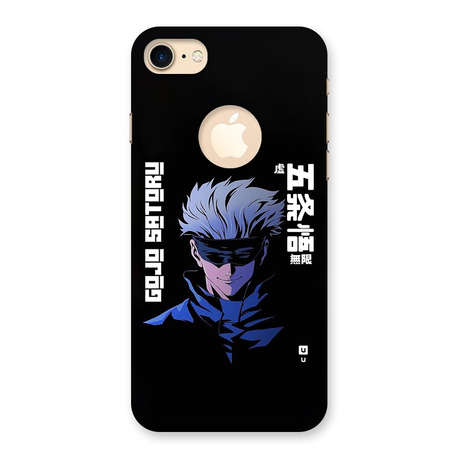 Gojo Sataru Smiles Back Case for iPhone 7 Logo Cut