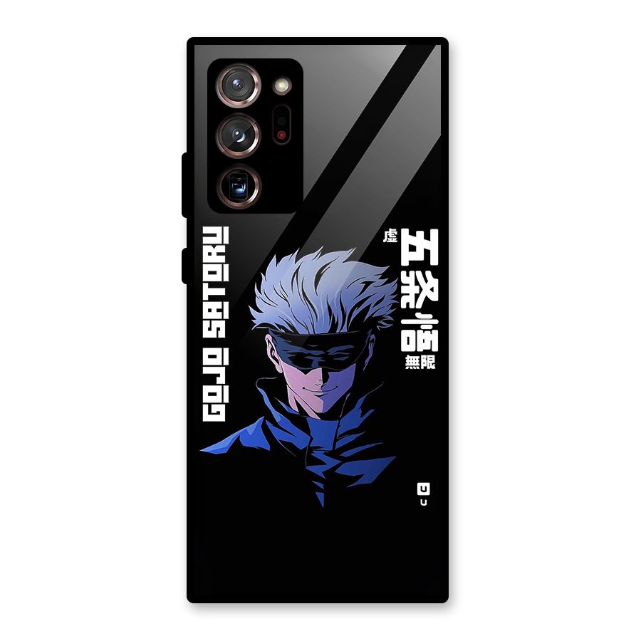 Gojo Sataru Smiles Glass Back Case for Galaxy Note 20 Ultra