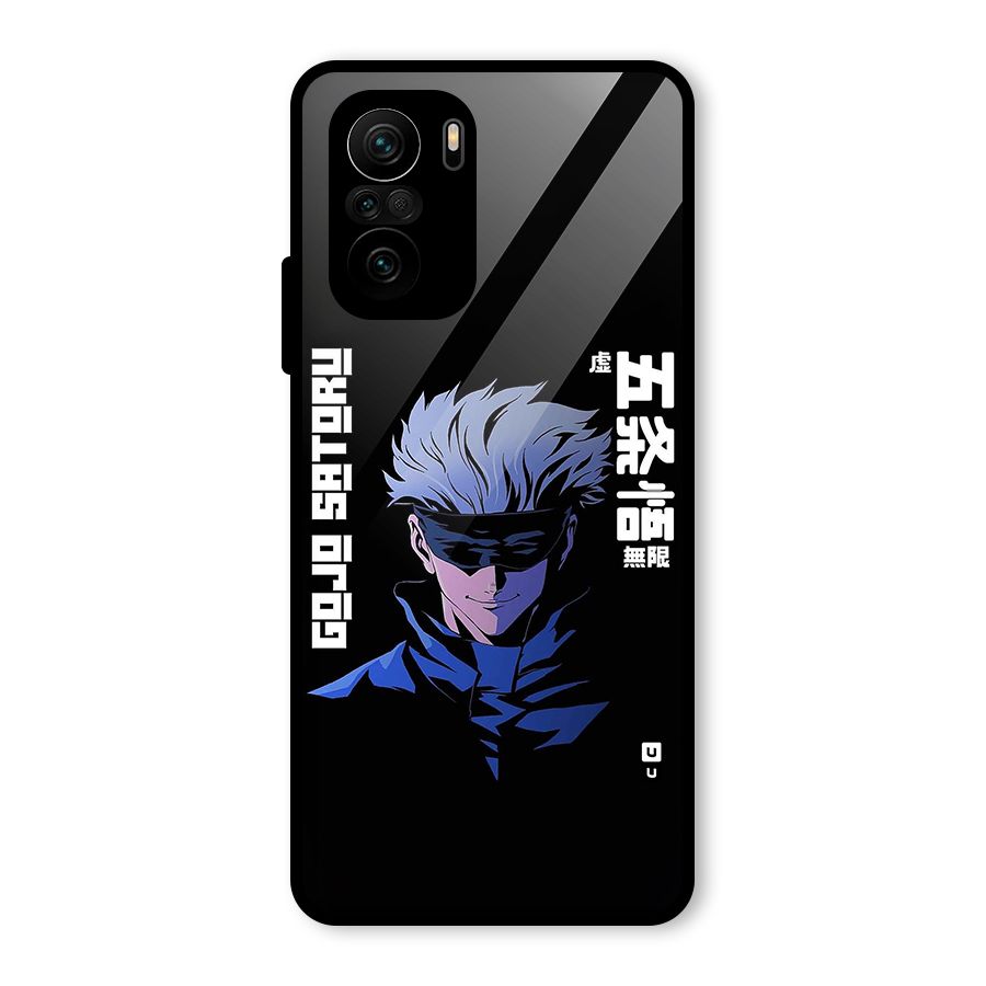 Gojo Sataru Smiles Glass Back Case for Mi 11X Pro