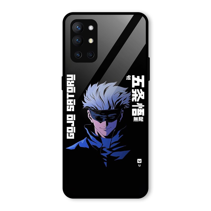 Gojo Sataru Smiles Glass Back Case for OnePlus 9R