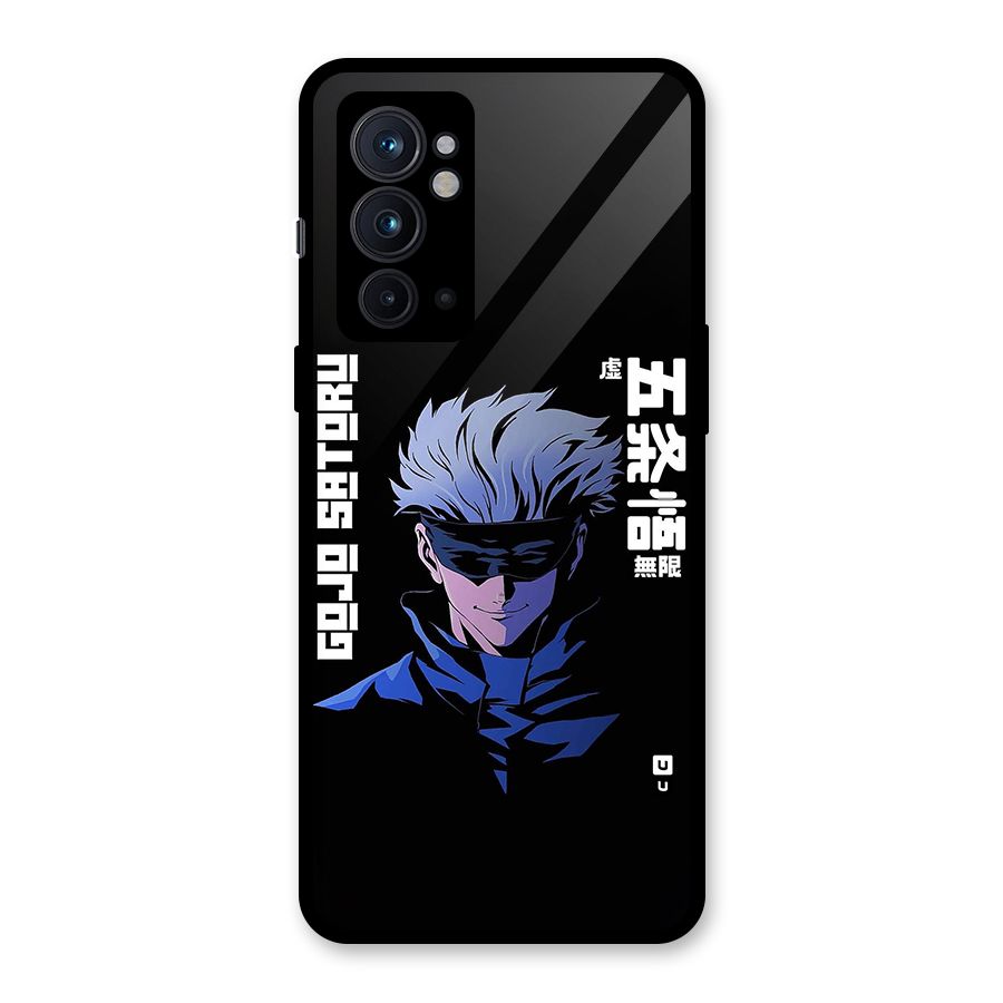 Gojo Sataru Smiles Glass Back Case for OnePlus 9RT 5G