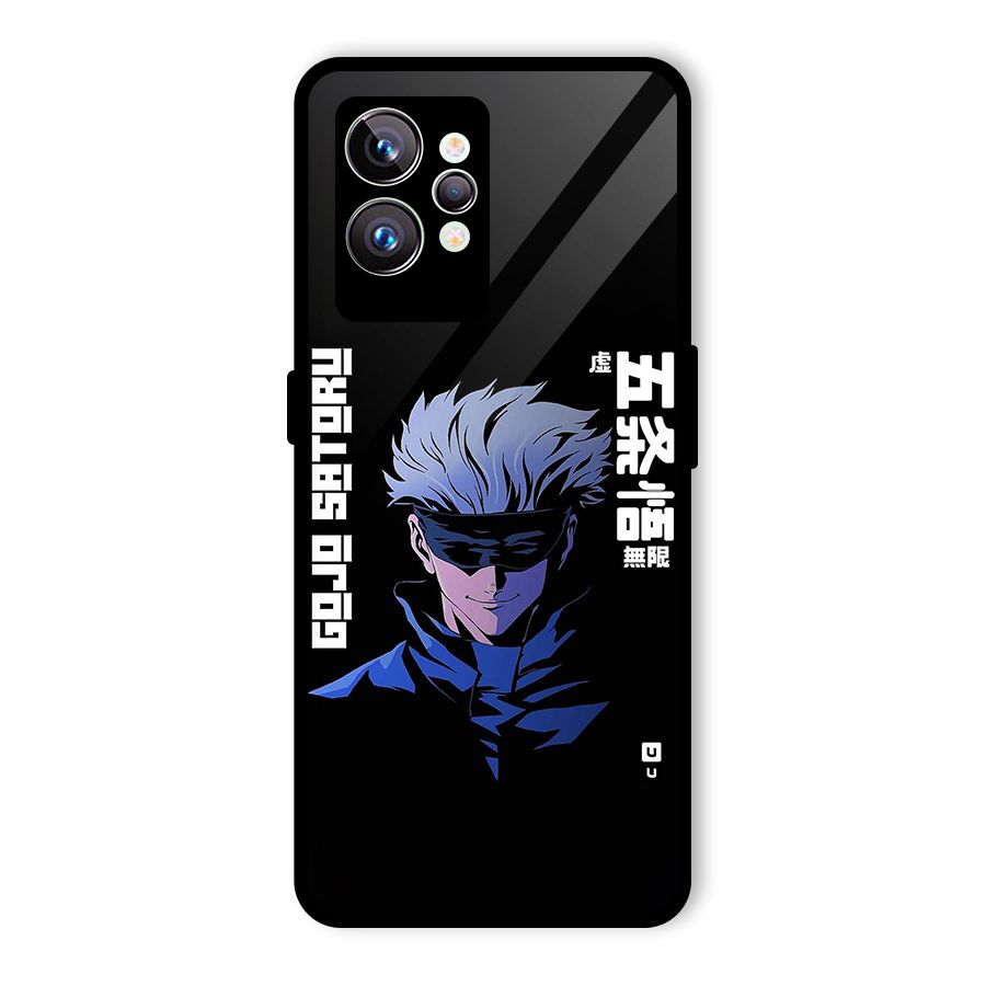 Gojo Sataru Smiles Glass Back Case for Realme GT2 Pro
