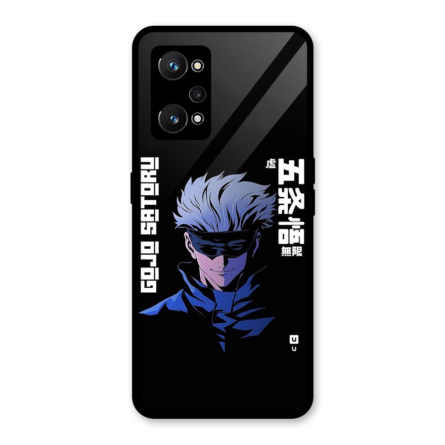 Gojo Sataru Smiles Glass Back Case for Realme GT Neo 3T