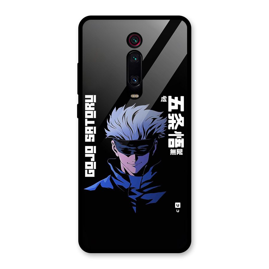 Gojo Sataru Smiles Glass Back Case for Redmi K20 Pro