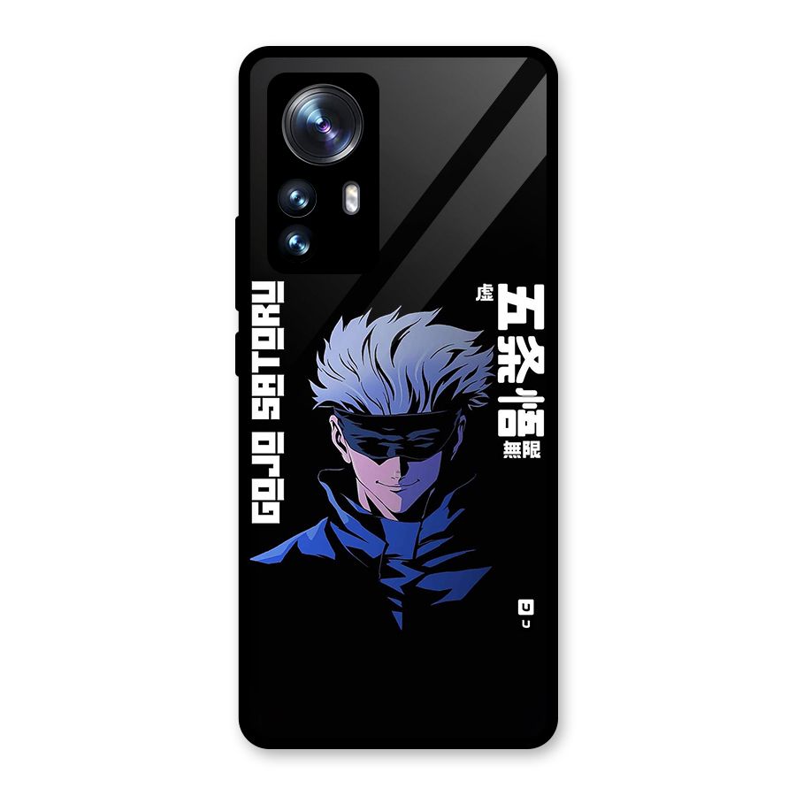 Gojo Sataru Smiles Glass Back Case for Xiaomi 12 Pro
