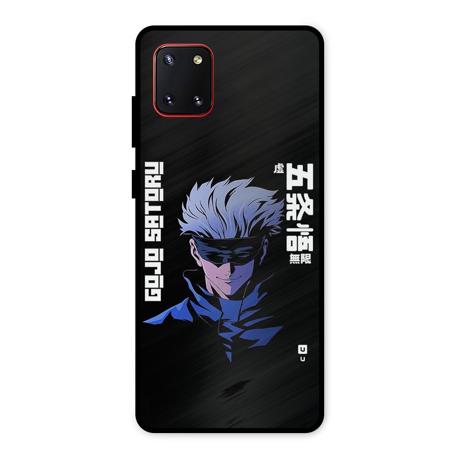 Gojo Sataru Smiles Metal Back Case for Galaxy Note 10 Lite