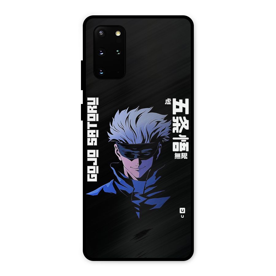 Gojo Sataru Smiles Metal Back Case for Galaxy S20 Plus