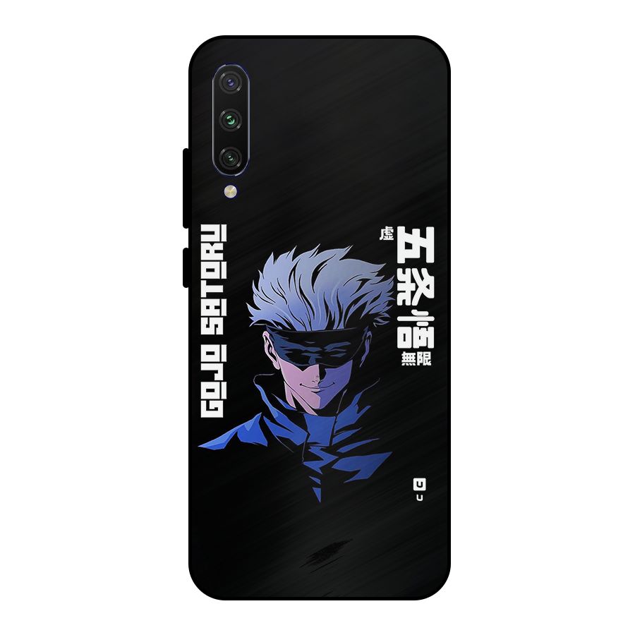Gojo Sataru Smiles Metal Back Case for Mi A3