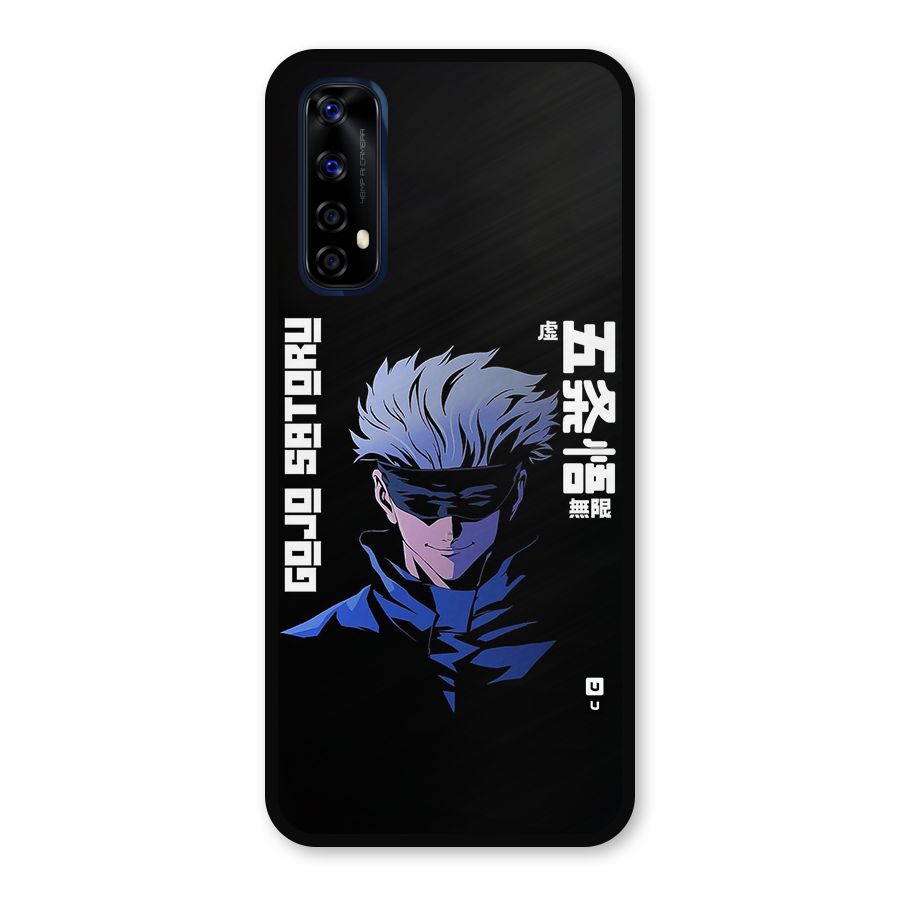Gojo Sataru Smiles Metal Back Case for Realme 7